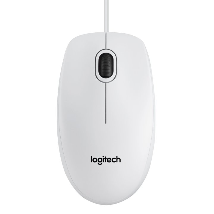 Mouse Logitech B100 Blanco Usb P n  910-003360