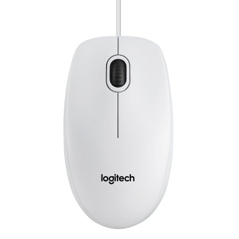 Mouse Logitech B100 Blanco Usb P n  910-003360