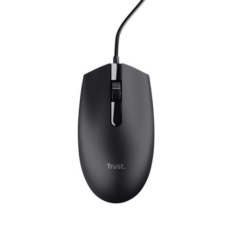 Mouse Trust Tm-101 Eco Usb 3 Botones Y Rueda Desplazamiento 1200dpi Color Negro 25295