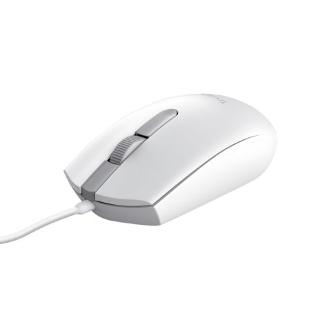 Mouse Trust Tm-101 Eco Usb 3 Botones Y Rueda Desplazamiento 1200dpi Color Blanco 25320