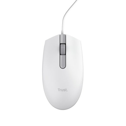 Mouse Trust Tm-101 Eco Usb 3 Botones Y Rueda Desplazamiento 1200dpi Color Blanco 25320