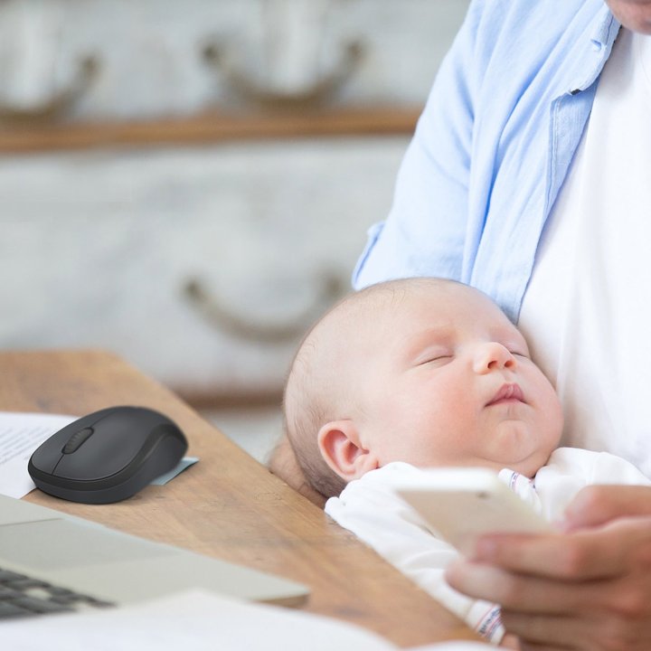 Mouse Logitech Wireless M220 Silent (noise Reduction) Color Black P n 910-004878