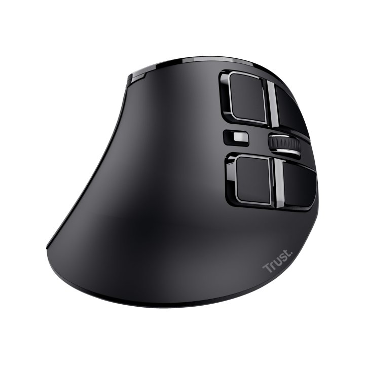 Mouse Trust Wireless Ergo Voxx Recargable Dise¥o Vertical 1200-2400dpi 9 Botones 23731