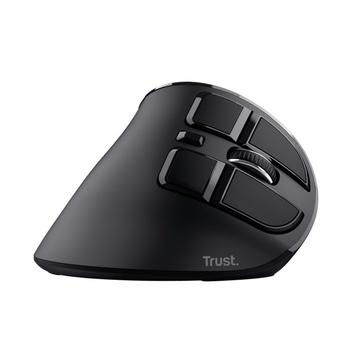 Mouse Trust Wireless Ergo Voxx Recargable Dise¥o Vertical 1200-2400dpi 9 Botones 23731