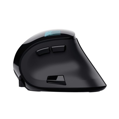 Mouse Trust Wireless Ergo Voxx Recargable Dise¥o Vertical 1200-2400dpi 9 Botones 23731