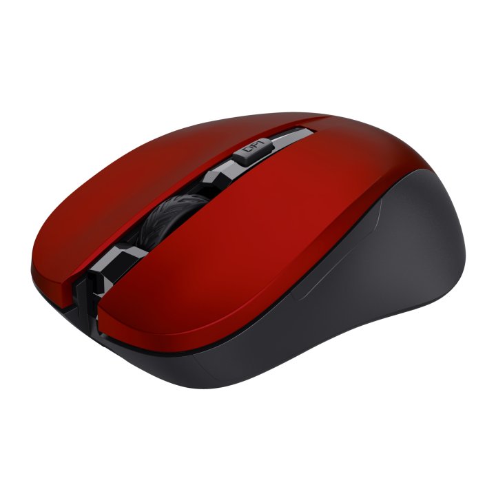 Mouse Trust Wireless Mydo Silent Red Alcance 10m Ambidiestro Microusb 21871 - Liq*
