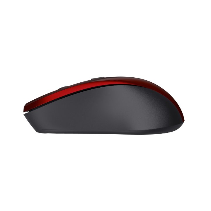 Mouse Trust Wireless Mydo Silent Red Alcance 10m Ambidiestro Microusb 21871 - Liq*
