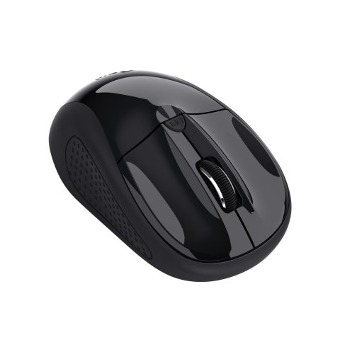 Mouse Trust Wireless Basics 4 Botones Y Rueda Desplazamiento 800-1600dpi Color Negro 24658
