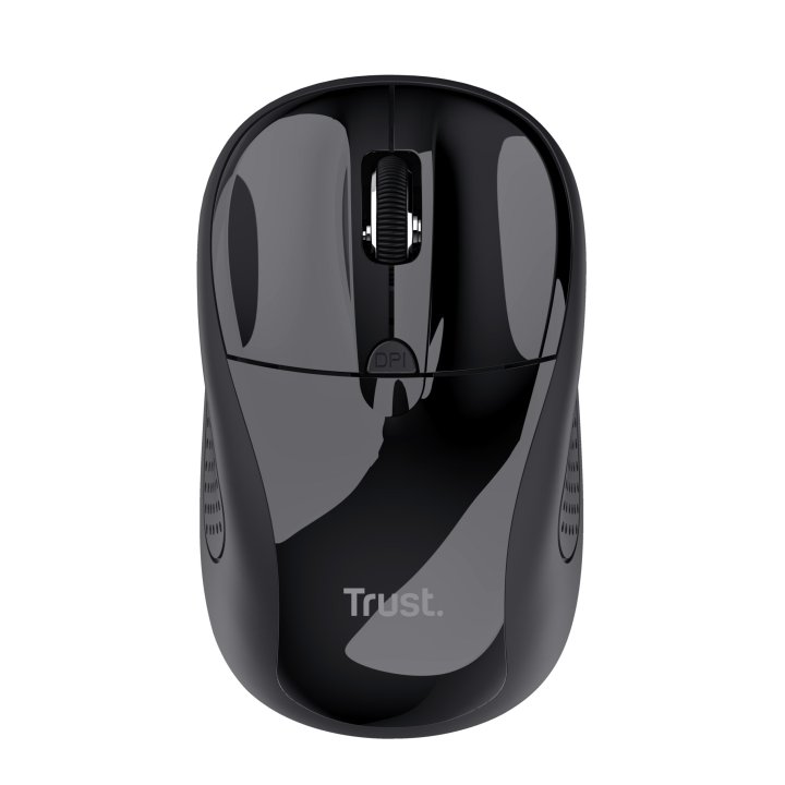 Mouse Trust Wireless Basics 4 Botones Y Rueda Desplazamiento 800-1600dpi Color Negro 24658
