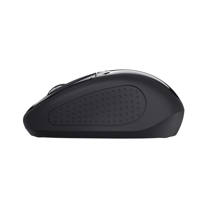 Mouse Trust Wireless Basics 4 Botones Y Rueda Desplazamiento 800-1600dpi Color Negro 24658