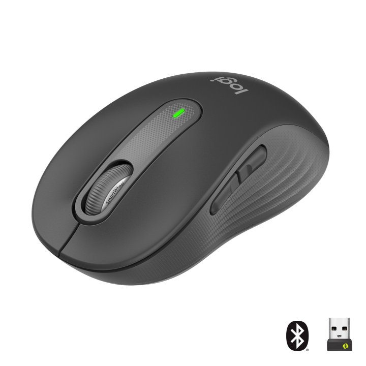 Mouse Logitech Wireless Signature M650 Color Grafito P n  910-006253