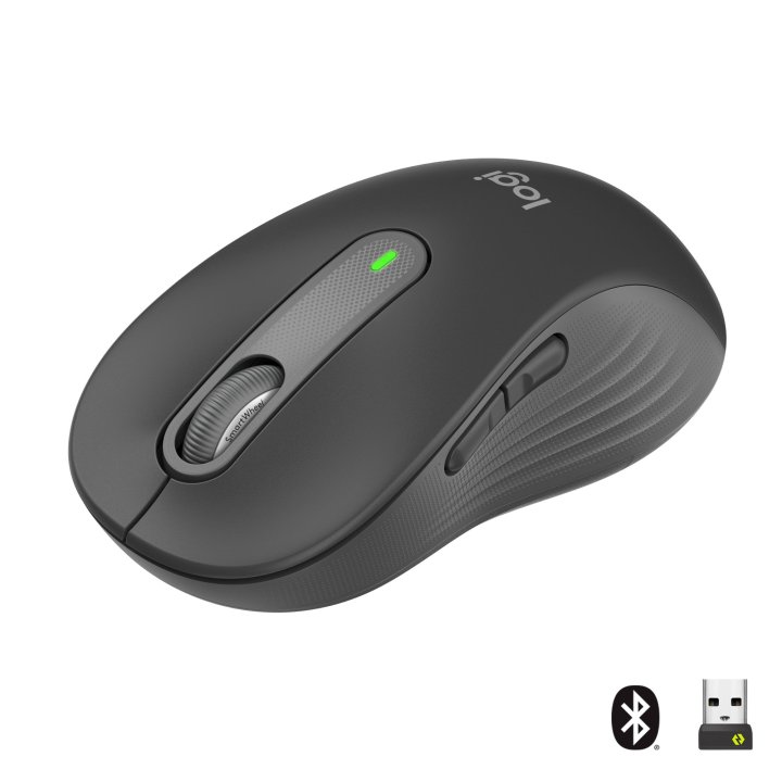 Mouse Logitech Wireless Signature M650 L Color Grafito P n  910-006236