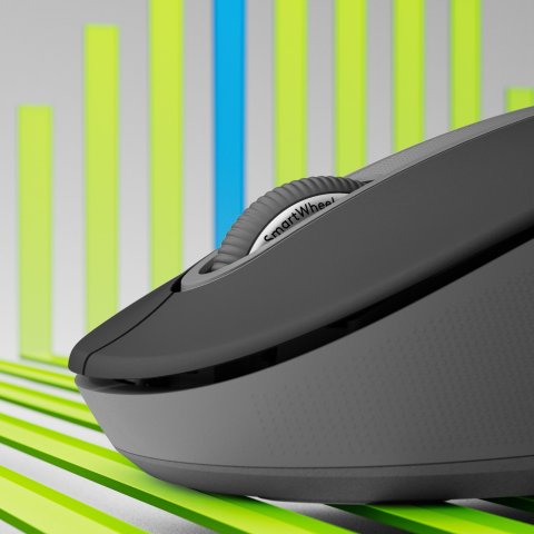 Mouse Logitech Wireless Signature M650 L Color Grafito P n  910-006236