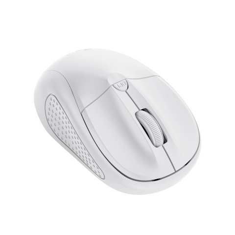 Mouse Trust Wireless Primo 4 Botones Y Rueda Desplazamiento 1000-1600dpi Color Blanco 24795