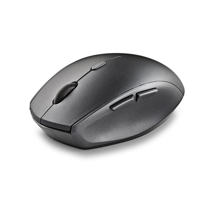 Mouse Ngs Wireless Ergo Bee Black Con Teclas Silenciosas Negro