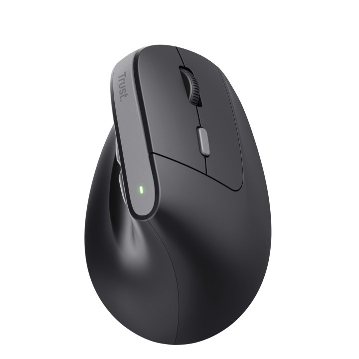 Mouse Trust Wireless Ergo Bayo Ii 25145 Rf 2.4 Ghz Dpi Ajustable 800-2400ppp 6 Botones Carga Usb-c