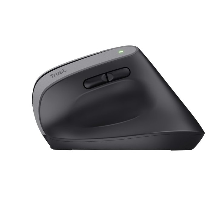 Mouse Trust Wireless Ergo Bayoii+ 25146 Multidispositivo Rf 2.4ghz Y 2xbt Dpi Ajustable 800-2400ppp 6 Botones Carga Usb-c