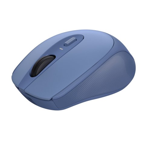 Mouse Trust Wireless Zaya Azul 25039 - Recargable Usb-c - 4 Botones - 800 1200 1600dpi - Receptor Usb
