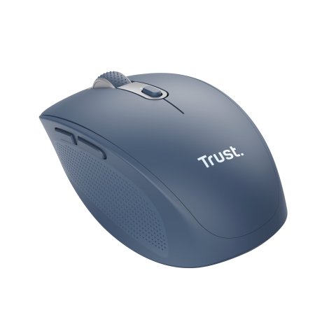 Mouse Trust Wireless Y Bluetooth Ozaa 24934 Azul Recargable- Sensor Optico - 6 Botones - 800 1600 3200dpi - Receptor Usb-a us