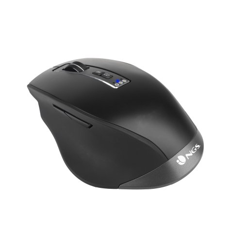 Mouse Ngs Inalambrico Multidispositivo Bluetooth Laser Recargable 2.4ghz (usb-a + Usb-c) + Bt4.0 + Bt4.0