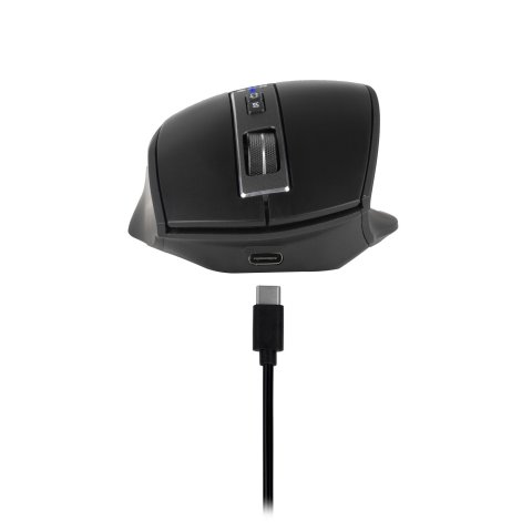 Mouse Ngs Inalambrico Multidispositivo Bluetooth Laser Recargable 2.4ghz (usb-a + Usb-c) + Bt4.0 + Bt4.0