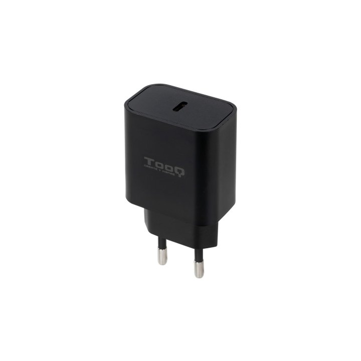 Cargador De Pared Tooq Tqwc-pdusbc20b Usb-c Pd 20w Negro