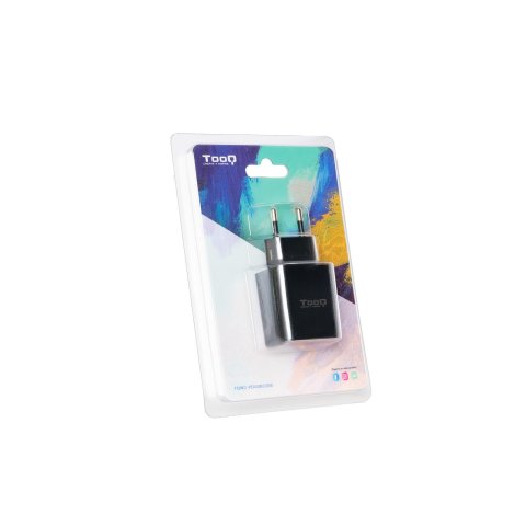 Cargador De Pared Tooq Tqwc-pdusbc20b Usb-c Pd 20w Negro