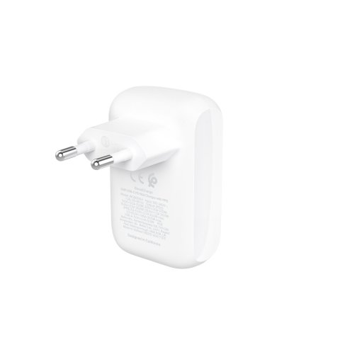 Cargador De Pared Belkin Wcb009vfwh Boost Charge Usb-c + Usb Pps 42w                                