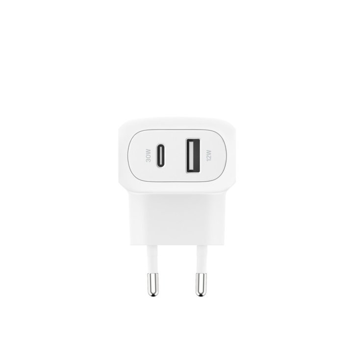 Cargador De Pared Belkin Wcb009vfwh Boost Charge Usb-c + Usb Pps 42w                                