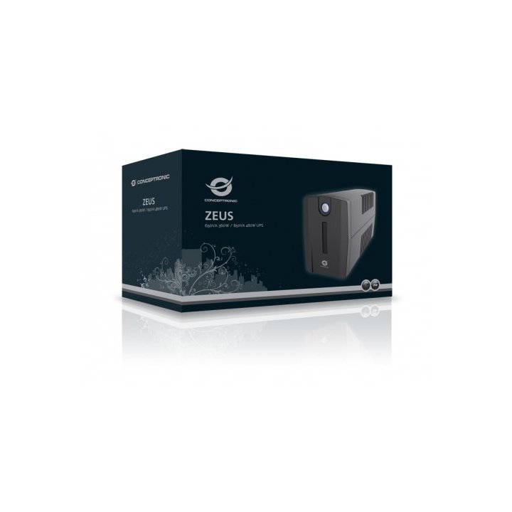 Sai 850va Conceptronic 480w 3 Iec Proteccion Puerto Lan Modem