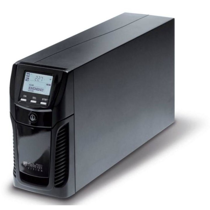 Sai Riello Vision Tower 2000- 2000 Va-10` Line Interactive 6 X Iec 320