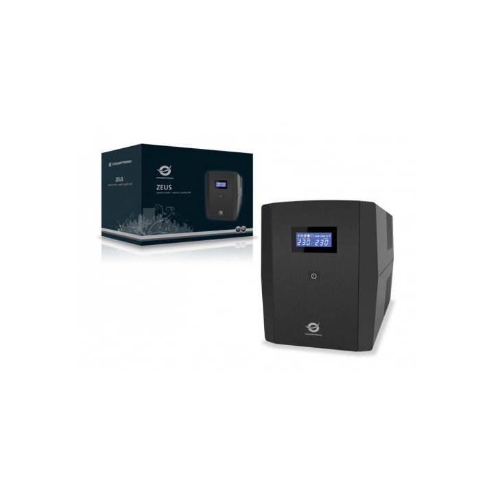 Sai 2200va Conceptronic 1320w 6 Iec Proteccion Puerto Lan Modem