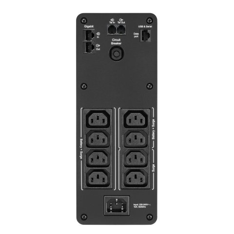 Sai Apc Br1200si Back Ups Pro Br 1200va Sinewave 8xiec Avr Pantalla Lcd 1xusb-a 1xusb-c Formato Torre