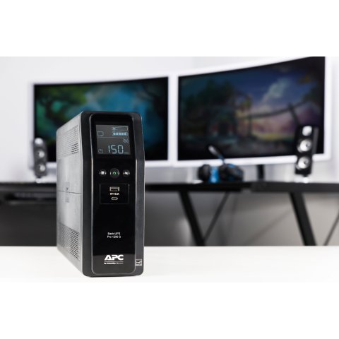 Sai Apc Br1200si Back Ups Pro Br 1200va Sinewave 8xiec Avr Pantalla Lcd 1xusb-a 1xusb-c Formato Torre