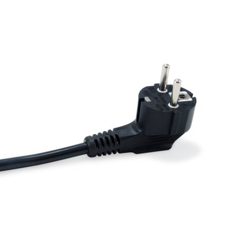 Regleta Alimentacion Aluminio Rack 19" 1u 7 Tomas Tipo Shucko Euro + 2 Tomas Usb Con Protector Spd Cable 1.8m