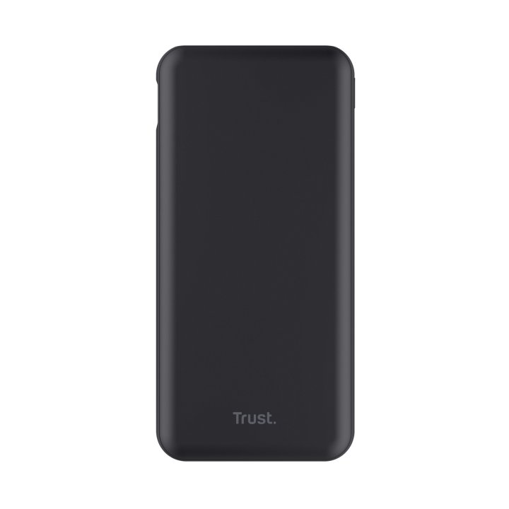 Powerbank Universal Trust 24879 Redoh 10000mah Color Negro 18w Carga Rapida 2xusb-c 1xusb-a