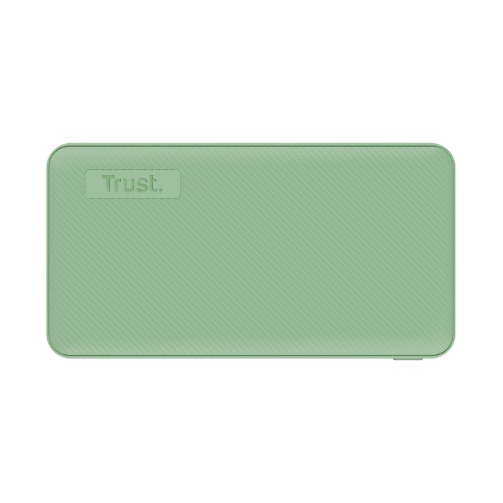 Powerbank Universal Trust Urban Primo Eco 10000 Ultrafina 25029 Verde 10000mah - 2 X Usb-a - 1 Usb-c