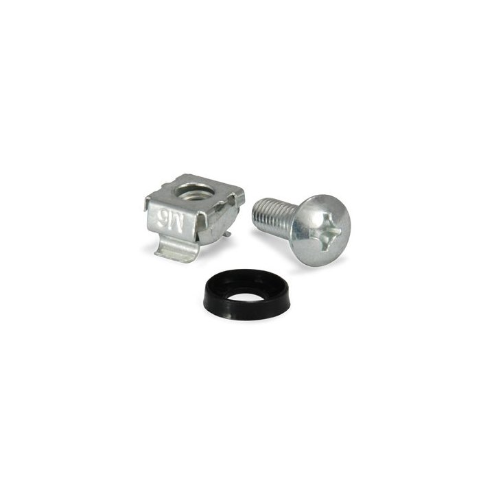 Kit Tornilleria M6 Para Armario Rack 19" 50 Uds