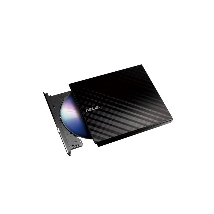 Grabadora Dvd Slim Externa Asus Sdrw-08d2s-u Lite Negra 90-dq0435-ua221kz