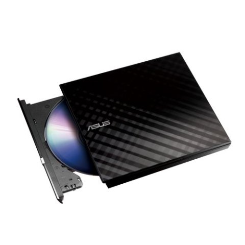 Grabadora Dvd Slim Externa Asus Sdrw-08d2s-u Lite Negra 90-dq0435-ua221kz
