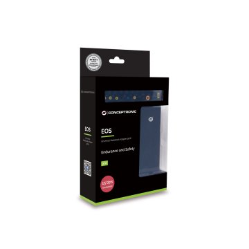 Cargador Universal De Portatil Conceptronic 90w Automatico 12v A 20v 15 Tips 2