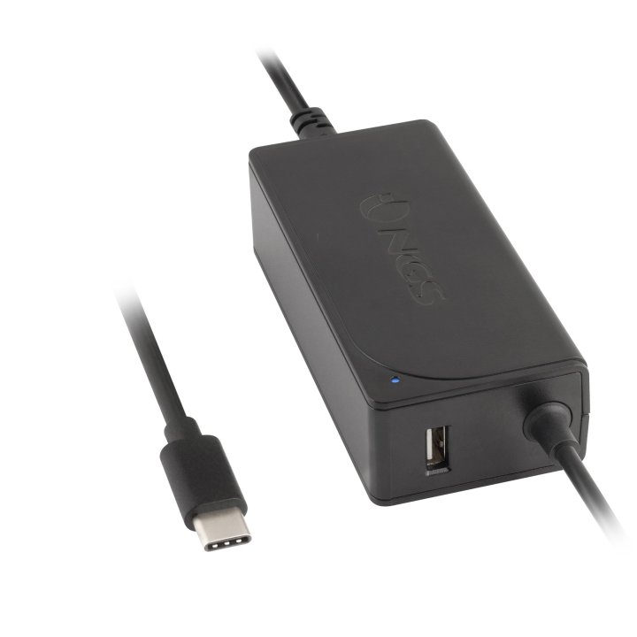 Cargador Universal De Portatil Ngs Universal Para Netbook 65w Automatico Usb-c 20v 3,25a