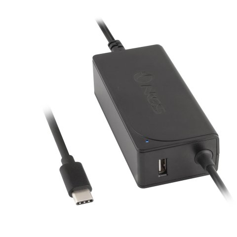 Cargador Universal De Portatil Ngs Universal Para Netbook 65w Automatico Usb-c 20v 3,25a