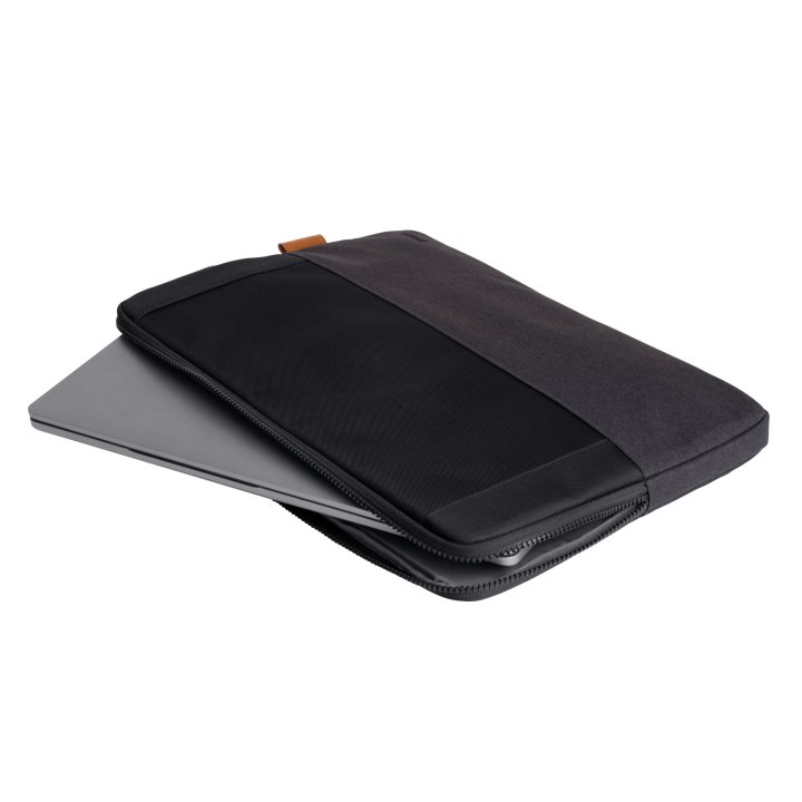 Funda Universal Trust Lisboa 25248 Soft Sleeve Color Negro - Para Tablets portatiles Hasta 16"