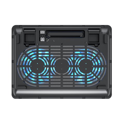 Base De Refrigeracion Para Portatiles Conceptronic 2 Ventiladores 125mm Hasta 15.6"