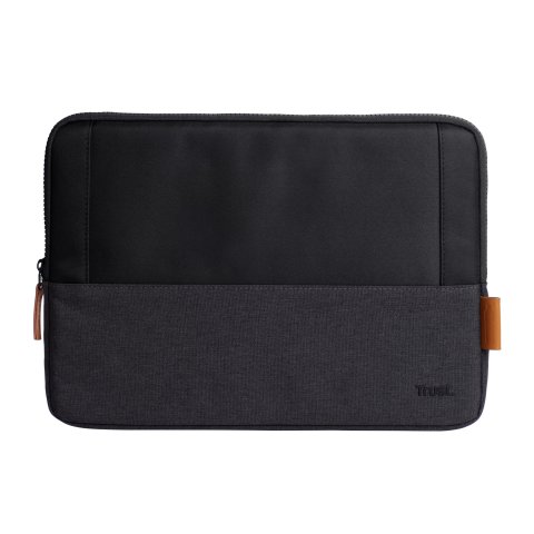 Funda Universal Trust Lisboa 25350 Soft Sleeve Color Negro - Para Tablets portatiles Hasta 13.3"