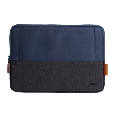 Funda Universal Trust Lisboa 25123 Soft Sleeve Color Negro azul - Para Tablets portatiles Hasta 13.3"