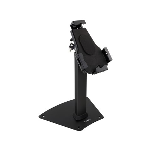 Soporte De Sobremesa Para Tablet Tooq Tqtds0811 De 7.9" A 10.5" Con Sistema Antirrobo Color Negro
