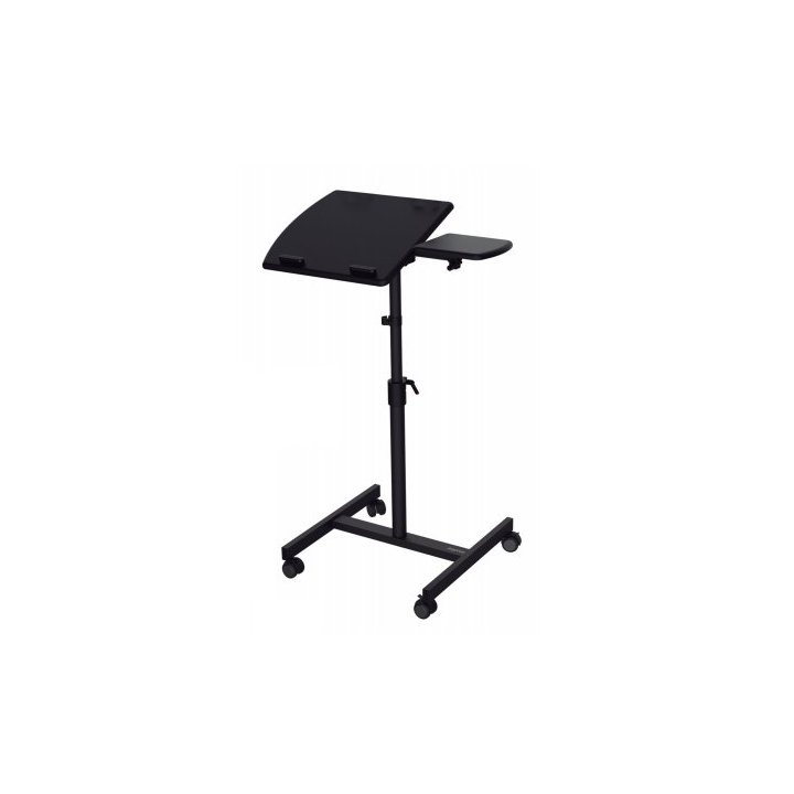 Soporte Con Ruedas Multiusos Approx Appsvp01 Ajustable Para Portatil , Proyector Regulable En Altura E Inclinación