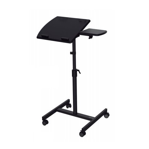 Soporte Con Ruedas Multiusos Approx Appsvp01 Ajustable Para Portatil , Proyector Regulable En Altura E Inclinación